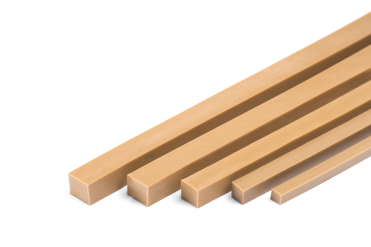 Guma řezaná, 3 x 3 mm