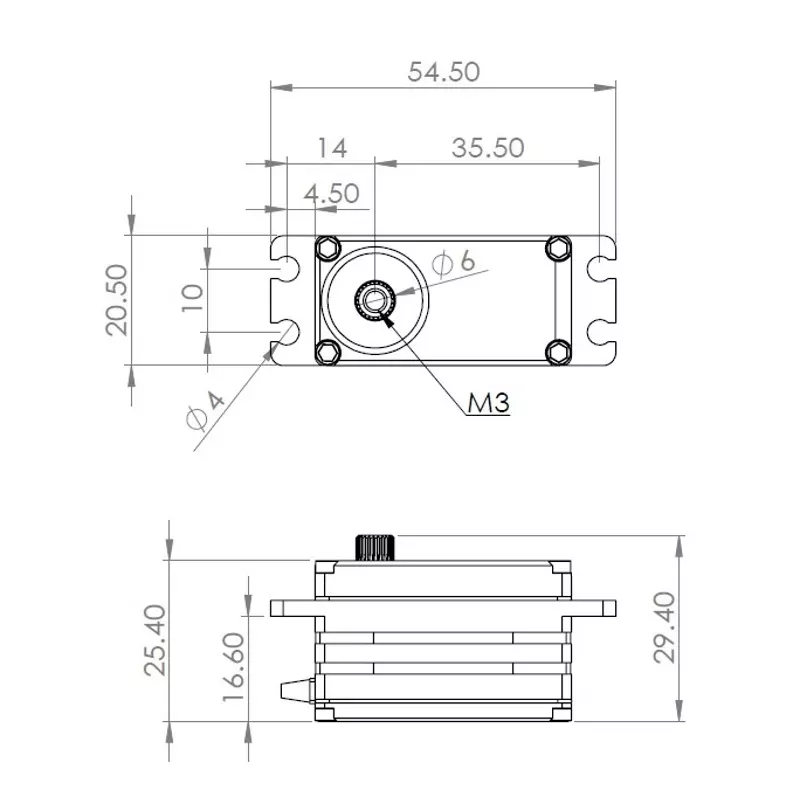 HBL599SL HV Digitalní Servo brushless série X6