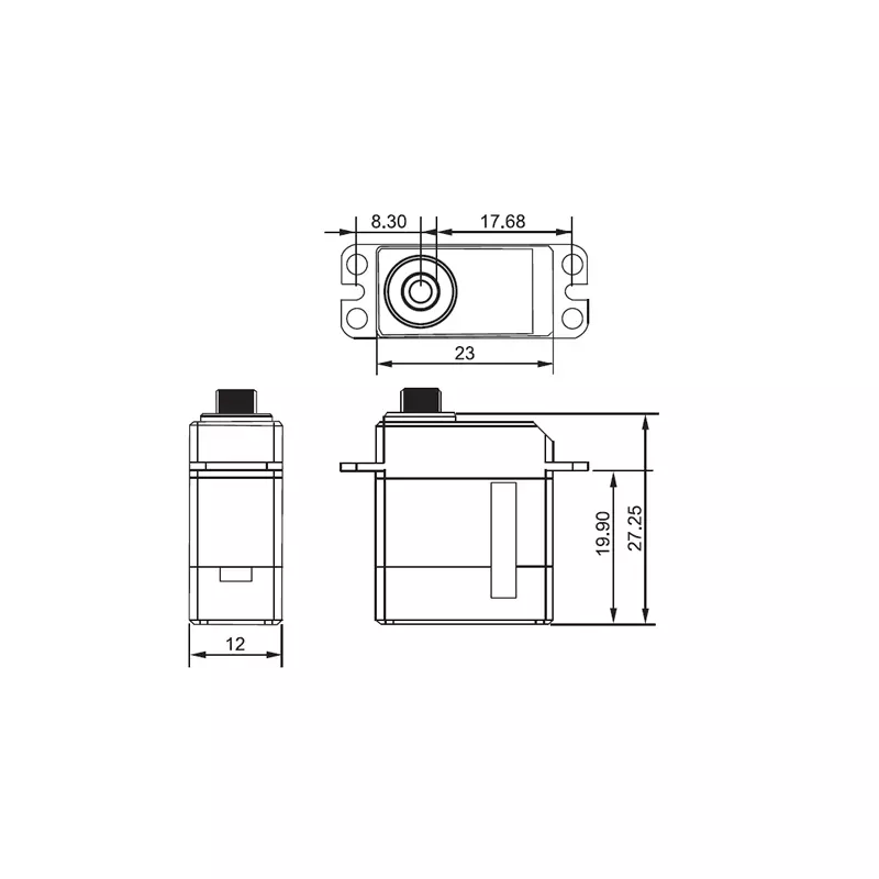 DS6125E Digitalní Servo