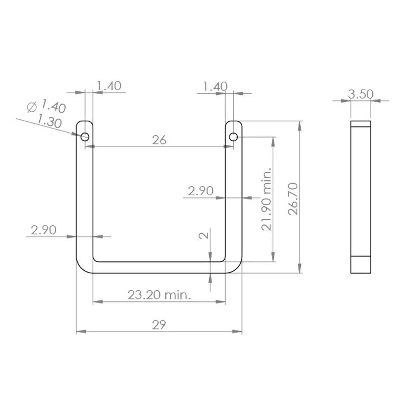 Uhlíkový držák pro HV6120