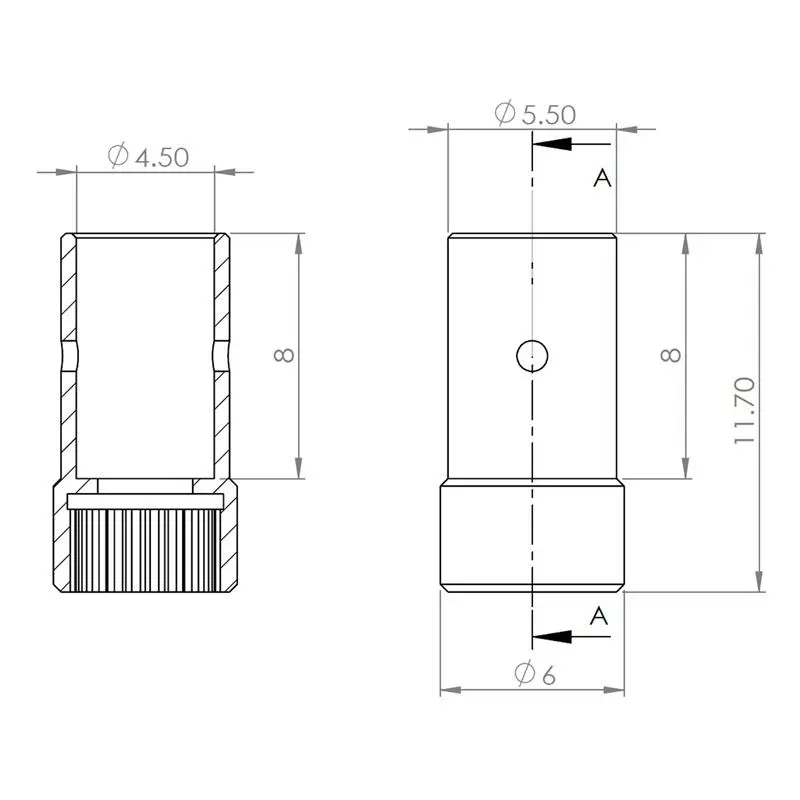 Balení kovových adaptérů RDS pro HBL6625/M, HV6130/H