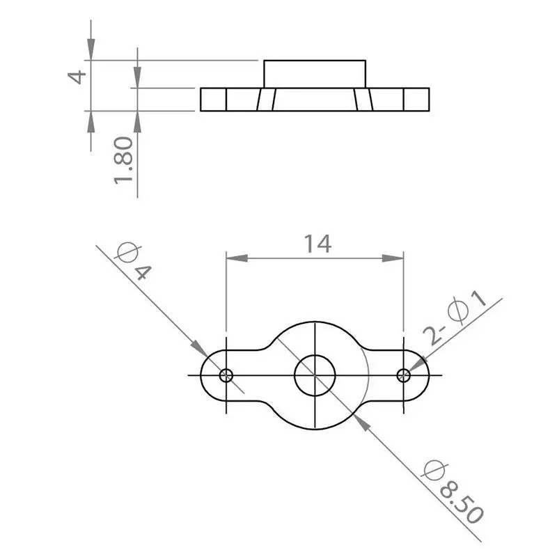 Kovová servo páka pro DS95/I/92/A+, HV93/i
