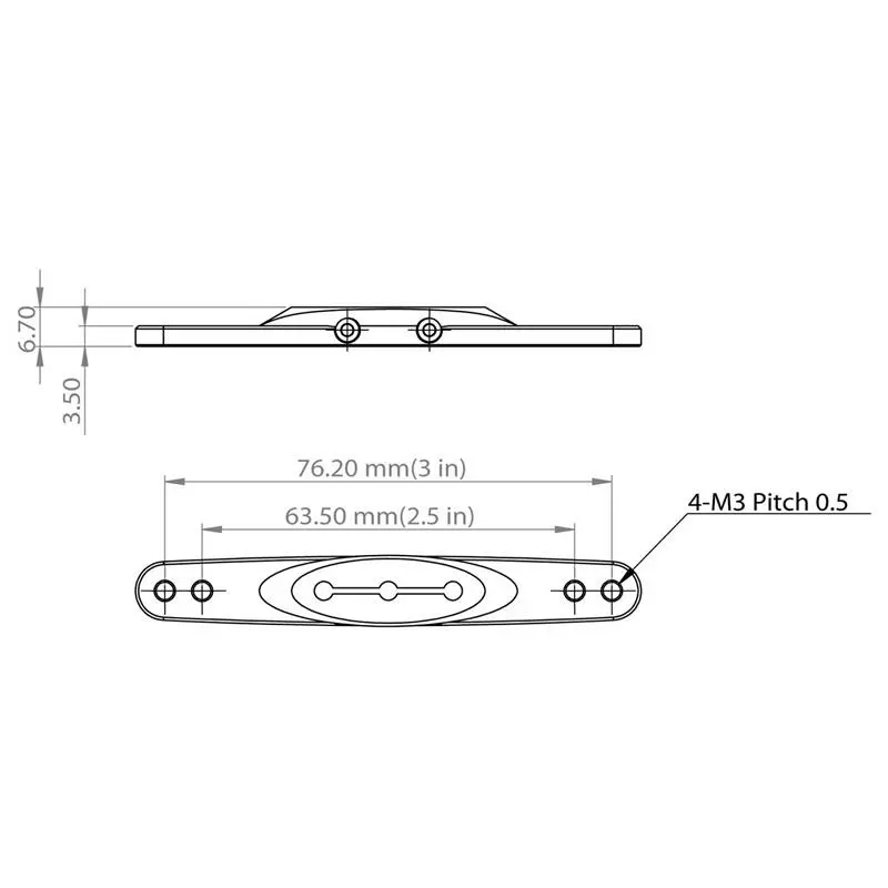 Kovová dvojitá servo páka pro HBL8X0, HBL380