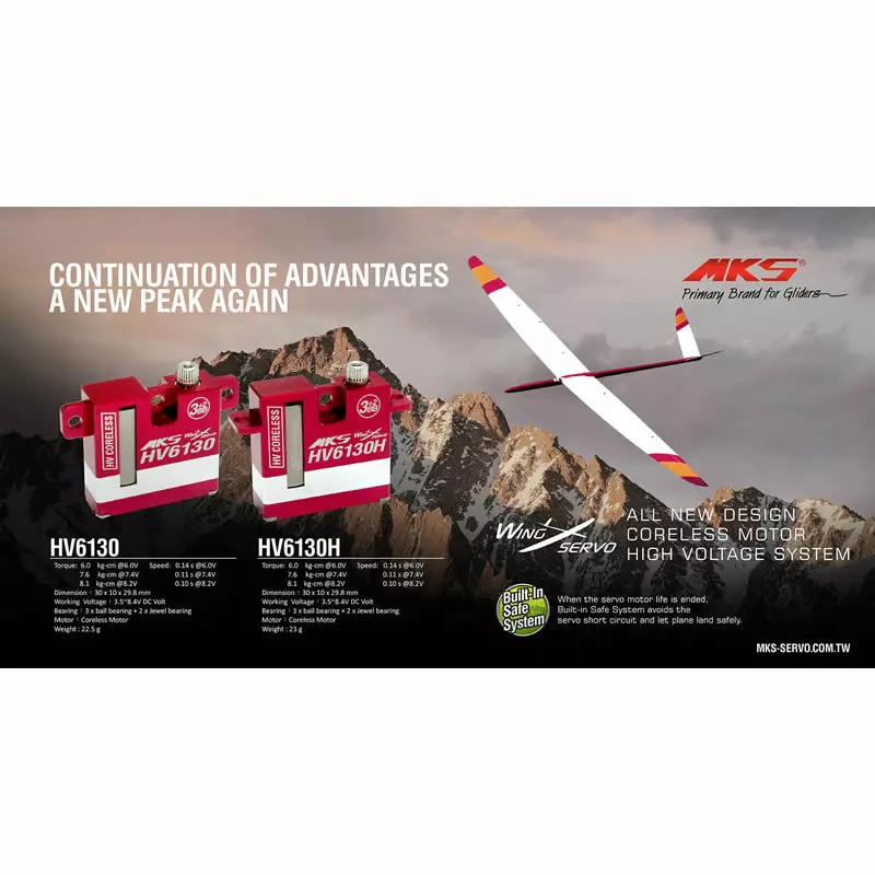 HV6130 HV Digitální Servo