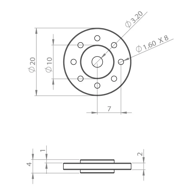 Balení servo pák pro DS9910