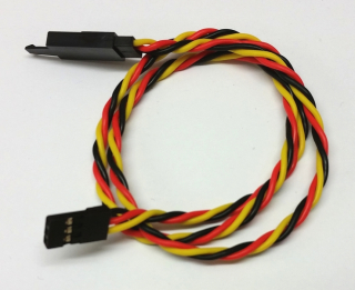 Prodlužovací kabel kroucený s pojistkou 90 cm