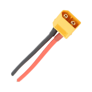 Konektor XT60 (samec) s kabelem