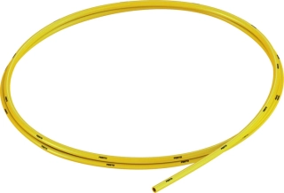 Hadice z plastu/ žlutá 3mm