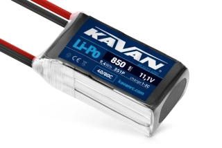 Aku Lipo Kavan 3S 850mAh  11,1 V