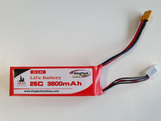 KT LiFe-3800/25C-3S1P 9.9V