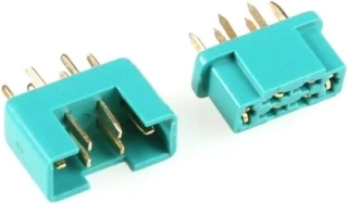 MPX konektor 6 pin zelený