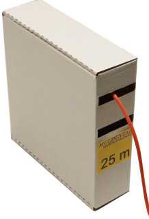 Silikonový kabel, 2,5 mm² - červený