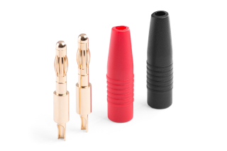 Banánek Gold 4 mm pájecí